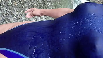 Preview 3 of Hanging Suicide - Ray Ayanashi japanese slave crossdresser swimsuit Water play2