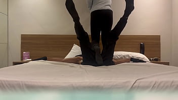 Preview 2 of Boy Forced Girl Xxx - Ballbusting in bed - part 2