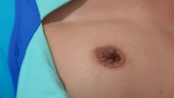 Preview 2 of Seachkerman Karma - First time on the beach shows off and masturbates in front of friend before agreeing to let her fuck her