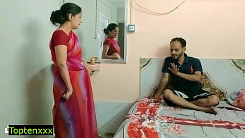 Preview 1 of Arba Mama And Son Sex Video Prnd - Desi Beautiful Kamwali Fuck! With Clear Audio