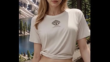 Preview 1 of Mia Khalifa Facm - AI Lingerie Girls Lookbook  Crater Lake