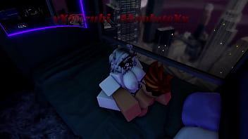 Preview 3 of Rough Gagging Rough - Roblox Condos - Sex avec un ami (1)