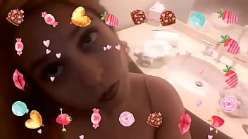 Preview 2 of Assamese Sex Bith - Ginger Paris Acting Dirty In Stranger &#039_s Bath