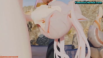 Preview 2 of Boobs Groped In Office - Keqing Final