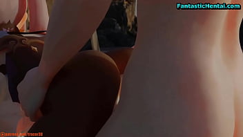 Preview 3 of Boobs Groped In Office - Keqing Final