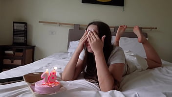 Preview 1 of Teen Grl Forced - My stepsister&#039_s birthday party ended beautifully.