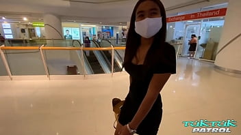 Preview 1 of Biwi Dosro Ke Sath - TukTukPatrol Petite Thai Girl Picked Up At The Mall For Sex