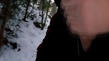 Preview 2 of My Man Fingering My Ex - Out in the Cold and Horny