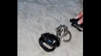 Preview 4 of Teen Fuck Bbc Gangbang - CHOOSE A CAGE FOR YOUR COCK? YOUR LITTLE COCK MUST BE IN PERMANENT CHASTITY.