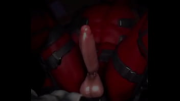 Preview 4 of Publick Agent Fuck Mom - Venom y deadpool culeando