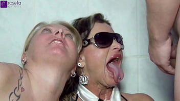 Preview 1 of Young Wifemessage Japan - 11 men pissed us in the mouth! 2 swallowing sluts in action!