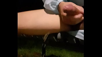 Preview 4 of Drunk Wif - 下雨天公園野裸射精