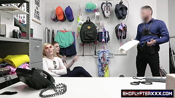 Preview 1 of Nilceo - ShoplyfterXXX.com - Minxx Marley and Samantha Reigns get busted attempting to steal multiple pairs of sunglasses from a small store.