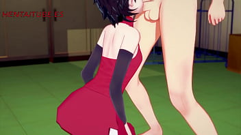 Preview 2 of Car Xxxxxxxxx - Naruto Hentai - Handjob,  Blowjob,  Boobjob and Fucks Sarada