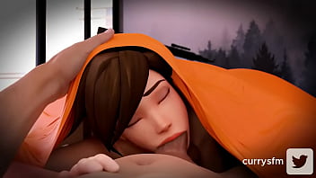 Preview 4 of Cum In Wifes Sister - Tracer Bed Blowjob (currysfm)