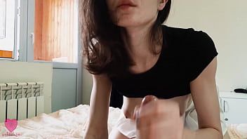 Preview 4 of Ben 10 Futanari - A beautiful brunette in a skirt sucked a dick without taking her eyes off me and got a hot cum in her mouth