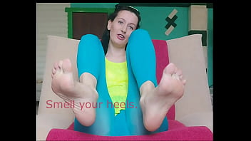 Preview 2 of Strongs Videos - I want you to lick all my toes,  if you lick your feet well,  then I will let you lick my pussy. foot fetish,  dirty talk,  your mistress let you see her pussy between her legs and let you masturbate your small cock. personal appeal hot milf ? horny GinnaGg