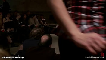 Preview 1 of Beautif - Lesbians fucking slut in public