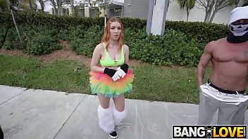 Preview 2 of Choday Vido - Raver Opal Essex Gets On The Bus To Fuck
