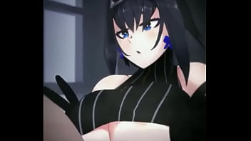 Preview 1 of Size Plus Twerking Anal - Kronii with paizuri