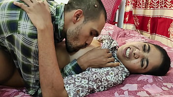Preview 1 of Couple Sex With Dp - Hanif and Adori - Xxx porn video Desi amateur Bengali stylish girlfriend satisfied by desi big cock