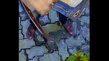 Preview 1 of Sex Phone Uk - Hairy cute sissy femboy public urination compilation