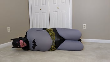 Preview 2 of Unties Bath - Hogtied Batman