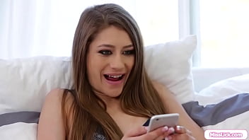 Preview 1 of Missalice 94 Anal - Stepmom cums in her stepdaughters mouth