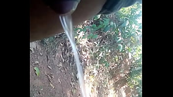 Preview 1 of Son Caught Mom With Another Man - Tamil boy piss on open place