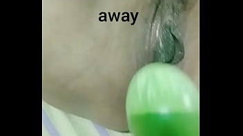 Preview 1 of Sleeping Girl Drop Milk - Ladobaby enjoying eggplant