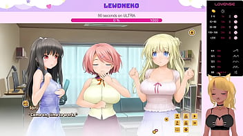 Preview 2 of Schwesta Ewa Porn - VTuber LewdNeko Plays Love Cubed Part 4