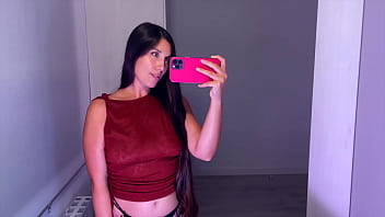 Preview 1 of Qwzuhobja - Prob&aacute_ndome Tops // Try On Haul Tops #01 (Espa&ntilde_ol)