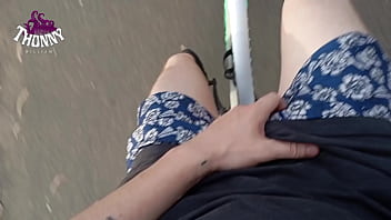 Preview 2 of Transexual Pajas - Isso acontece quando eu saio pedalar com tes&atilde_o