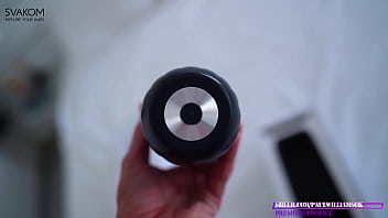 Preview 1 of My Stepsister Ass Is So Sexy - Svakom Alex Neo Review. Toy Male Masturbator