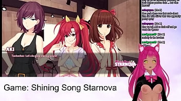 Preview 2 of Difince Sex - VTuber LewdNeko Plays Shining Song Starnova Mariya Route Part 2