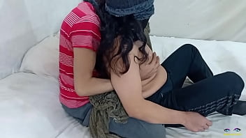 Preview 2 of Saci Movi Play 3g - Happy New Year and Happy Christmas fucking with round butts Gorgeous girlfriend in cowgirl style in clear Hindi audio