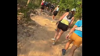 Preview 2 of Manasa Kokura - Trailrun fun while 25 km race with 1100 high meters in the mountains of Chiang mai...