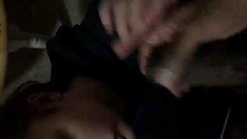 Preview 3 of Awek Main Balak Besar - Gagging Deepthroat cumshot in eye (1/2)