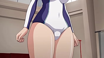 Preview 1 of To13219 Lezzisenjoying - Sexy Teen With Leotards Gets Fucked By Her Teacher | Hentai