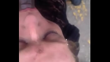 Preview 3 of Panties Glasses - ROYALTY PORNO PARKING LOT BLOWJOB