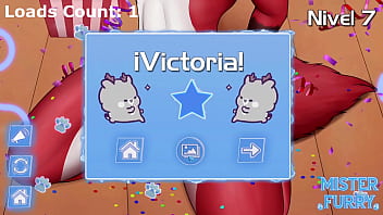 Preview 4 of Dwavugucm - Mister Furry (Se&ntilde_or Peludo) Gameplay Parte 2 Modo de Juego SERPIENTE PELUDA Im&aacute_genes HD Porno Gay