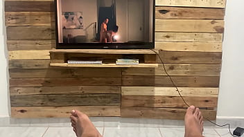 Preview 1 of Japienes Sister - Step-Sister interrupted the movie to fuck