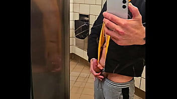 Preview 2 of Xxxsix Movei - truck stop bathroom bate