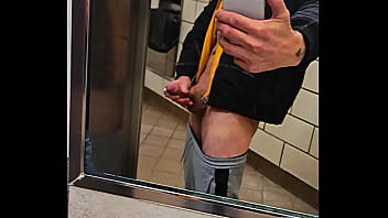 Preview 4 of Xxxsix Movei - truck stop bathroom bate