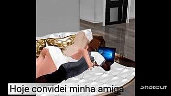 Preview 1 of Mckenzie Lee Oily Massage - Chamei minha amiga pra vim em casa e acabei fudendo ela... Historinhas do imvu