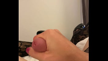 Preview 4 of Javmk - Crossdresser Jerks Off in Hotel Room