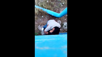 Preview 1 of Rough Strap On Compilation - FAJE EN LA CISTERNA