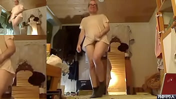 Preview 1 of Stocking Anal 69 - Learning to Dance Cutely 72,  part 2,  take 1 (7 days and 5 dances since last orgasm,  20220815)