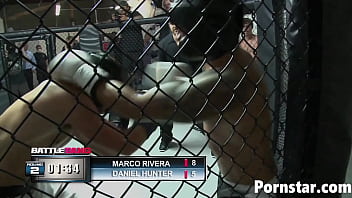 Preview 2 of Granny Creampie In - MMA Fighter Marco Rivera Fucking Monique Alexander