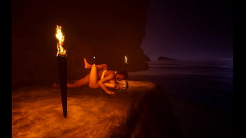 Preview 2 of Xxx Beautiful Yang Grls - Cogiendo en la orilla de la playa